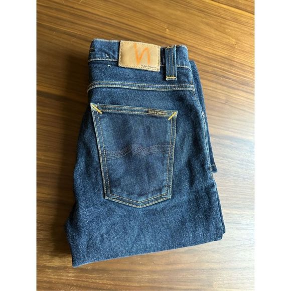 Nudie Jeans slim fit denim jeans Grim Tim - Picture 1 of 10